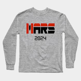 Mars Space Shirt Long Sleeve T-Shirt